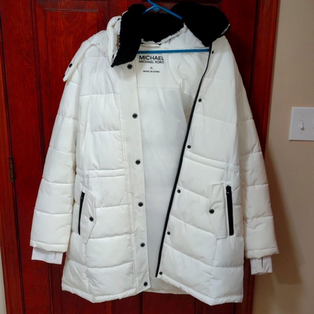 White Michael Kors Jacket